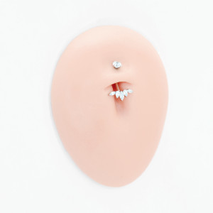 Интернал украшение для пирсинга пупка. Титан. IBNTJ012