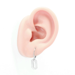 Серьги. Лезвие. Пара. SK0792-2