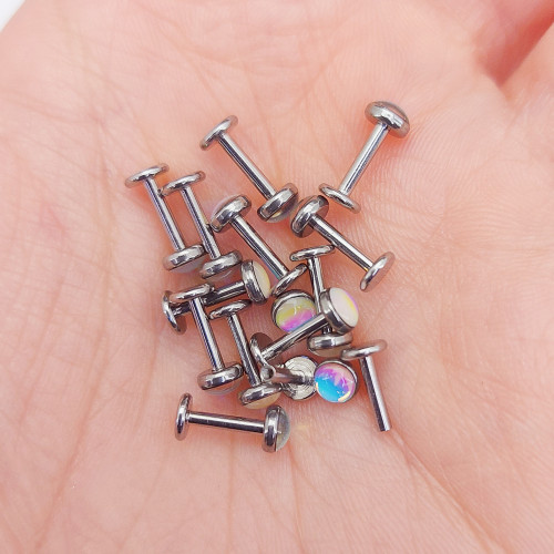 Интернал-лабрета 1,2 мм. Кристалл Magic Pastel. IL0061