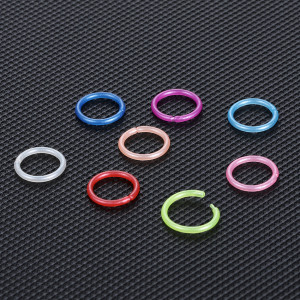 Кольцо акриловое перламутровое. BCRPRL