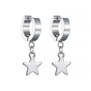 Серьги-кликеры с подвеской Звезда. Пара. SK5809-2