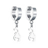 Серьги-кликеры с подвеской Скорпион. Пара. SK5805-2