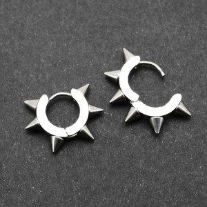 Серьга-кликер, 6 шипов. SK32199