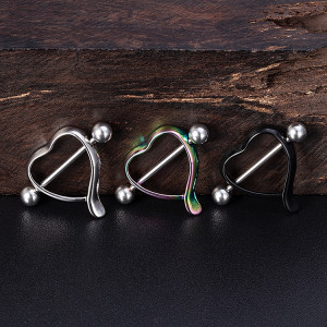 Украшение для пирсинга соска. Сердце. SNP6193