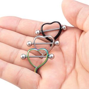 Украшение для пирсинга соска. Сердце. SNP6193