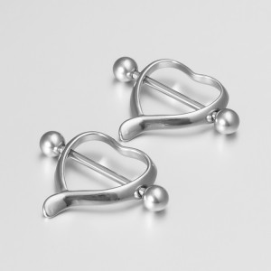Украшение для пирсинга соска. Сердце. SNP6193