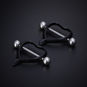 Украшение для пирсинга соска. Сердце. SNP6193