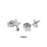 Серьги-гвоздики. Пара. Кресты. SE2956-2