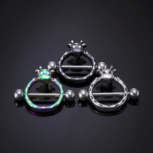 Украшение для пирсинга соска. Жираф. SNP4652