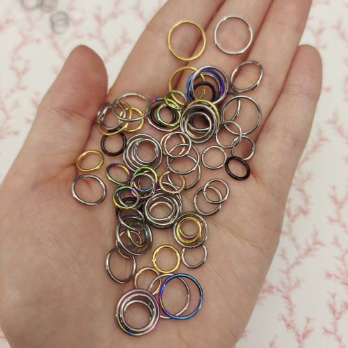 Кольцо сегментное 1,2 мм кликер. Хирургическая сталь. HSEG16