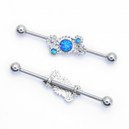 Штанга индастриал 1,6 мм. Steampunk. BI9687