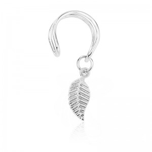 Кафф с подвеской лист. EC8435