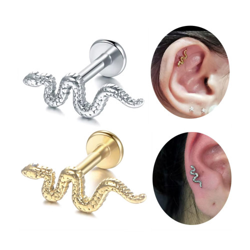 Интернал-лабрета 1,2 мм. Змея. IL1620