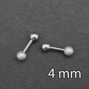 Штанга 1,2 мм. "Сахарный" шарик. BB0661