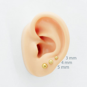 Штанга 1,2 мм. "Сахарный" шарик. BB0661