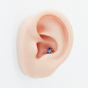 Штанга 1,2 мм. Вставка - опал. BBSO164