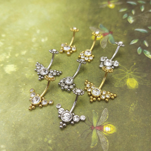 Интернал украшение для пирсинга пупка. IBNJ003