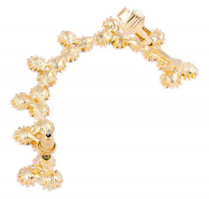 Кафф со стразами, золото. EC31261