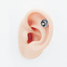 Серьга 1,2 мм. Звезда. C1806