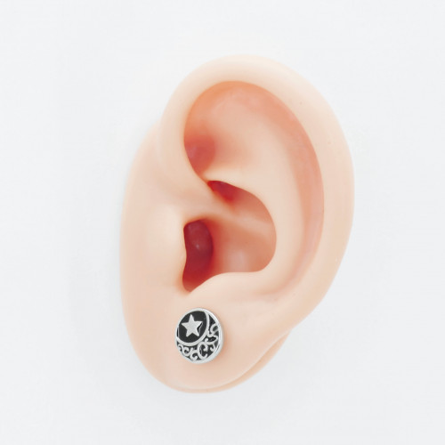 Серьга 1,2 мм. Звезда. C1806