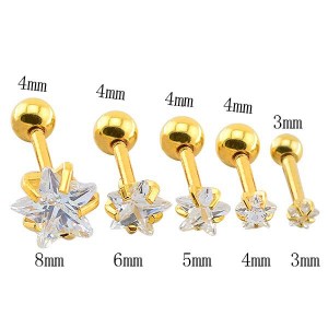 Штанга 1,2 мм. Звезда, анодирование. BBER7899