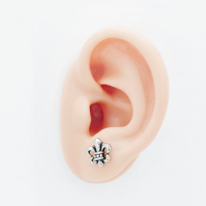 Серьга 1,2 мм. Лилия. C1809