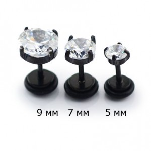 Имитация плаги 1,2 мм с цирконом. ES01031