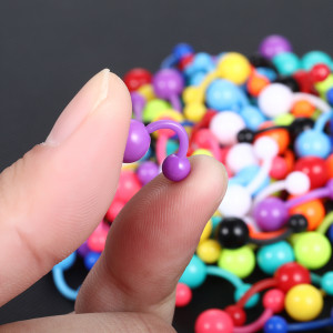 Украшение для пирсинга пупка. Акрил. ABN978